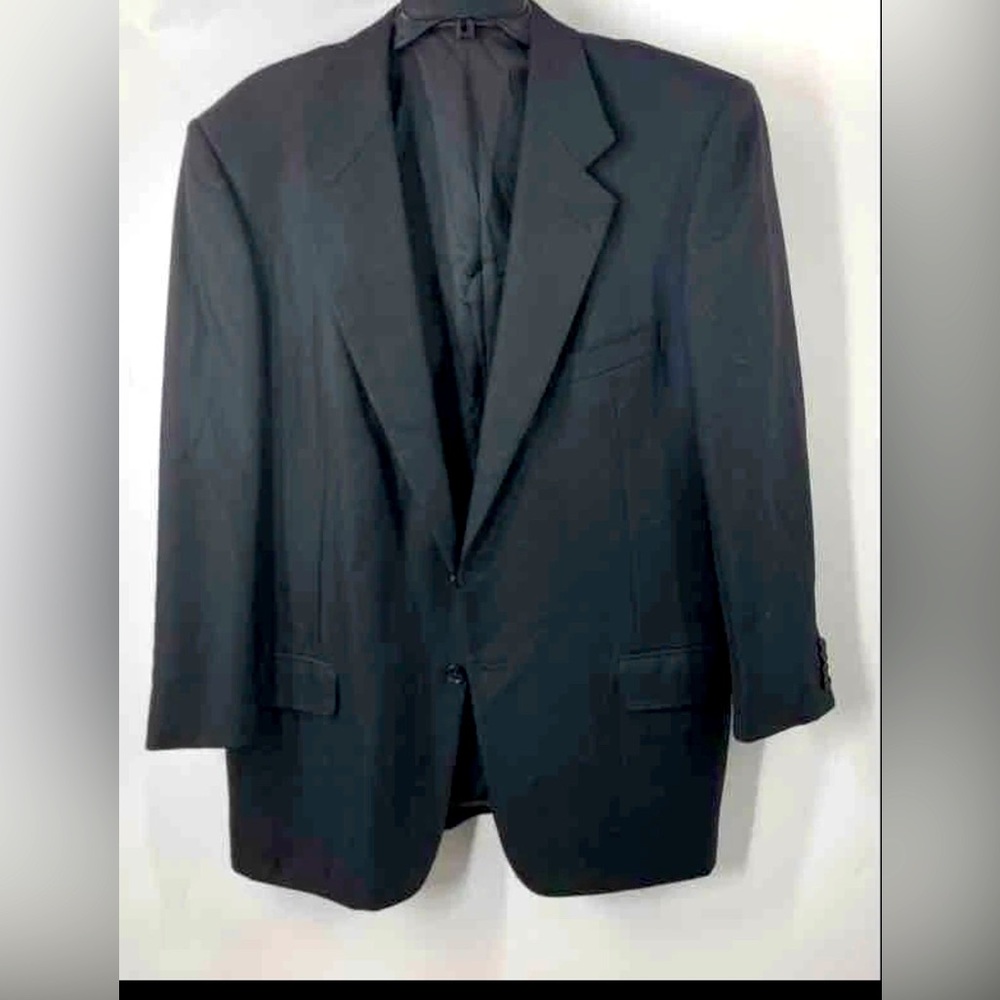 Zegna Classic Men's Blazer size 56 Dark blue